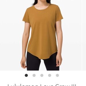 lululemon athletica Women's Golden Short Sleeve Tee Size 6